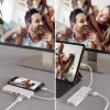 Adaptador múltiplo USB-C j5create JCD373-N 60W Power Delivery 4K