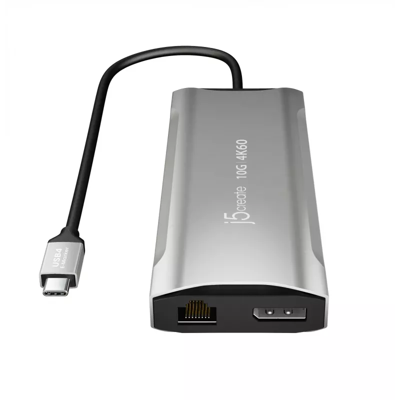 j5create JCD397-N dock mini multi-monitor 4K60 Elite USB-C com fio USB 3.2 Gen 1