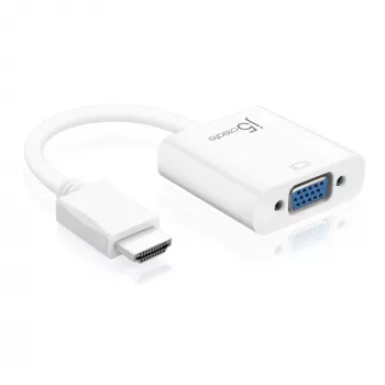 j5create JDA213 adaptador HDMI para VGA branco 0,1m 1920x1080P