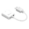 j5create JDA213 adaptador HDMI para VGA branco 0,1m 1920x1080P