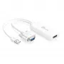 j5create JDA214 adaptador de vídeo-áudio VGA para HDMI branco 0,176 m