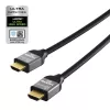 j5create JDC53 cabo HDMI™ Ultra High Speed 8K UHD, preto e cinzento, 2 m