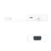 j5create JUD380 dock mini USB™ 3.0, 1x HDMI e 3x portas USB, prateado