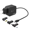 j5create JUP1565DCE3A-EN carregador mini GaN PD USB-C® 67W com 3 tipos de fichas DC - UE