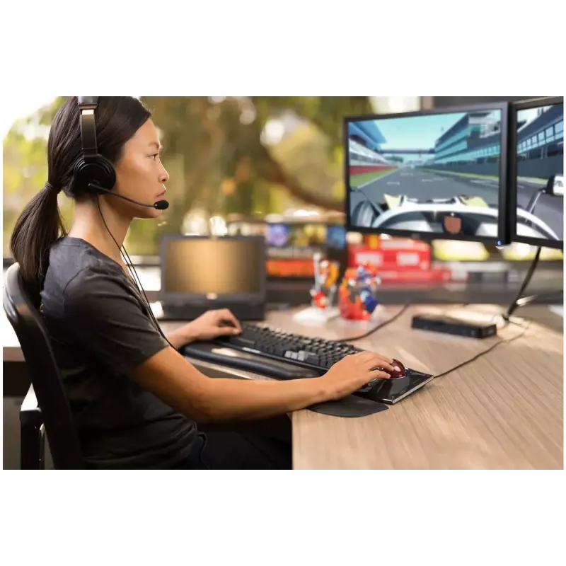 Repousa-pulsos Kensington ErgoSoft para teclados mecânicos e de gaming