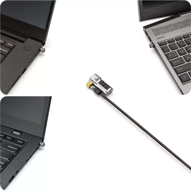 Cadeado de segurança universal com combinação para portátil Kensington ClickSafe
