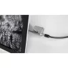 Cadeado de cabo com chave Kensington para Surface Pro e Surface Go, 1,8 m, Kensington, chave, aço carbono, preto, prateado