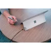 Cadeado de cabo com chave Kensington para Surface Pro e Surface Go, 1,8 m, Kensington, chave, aço carbono, preto, prateado