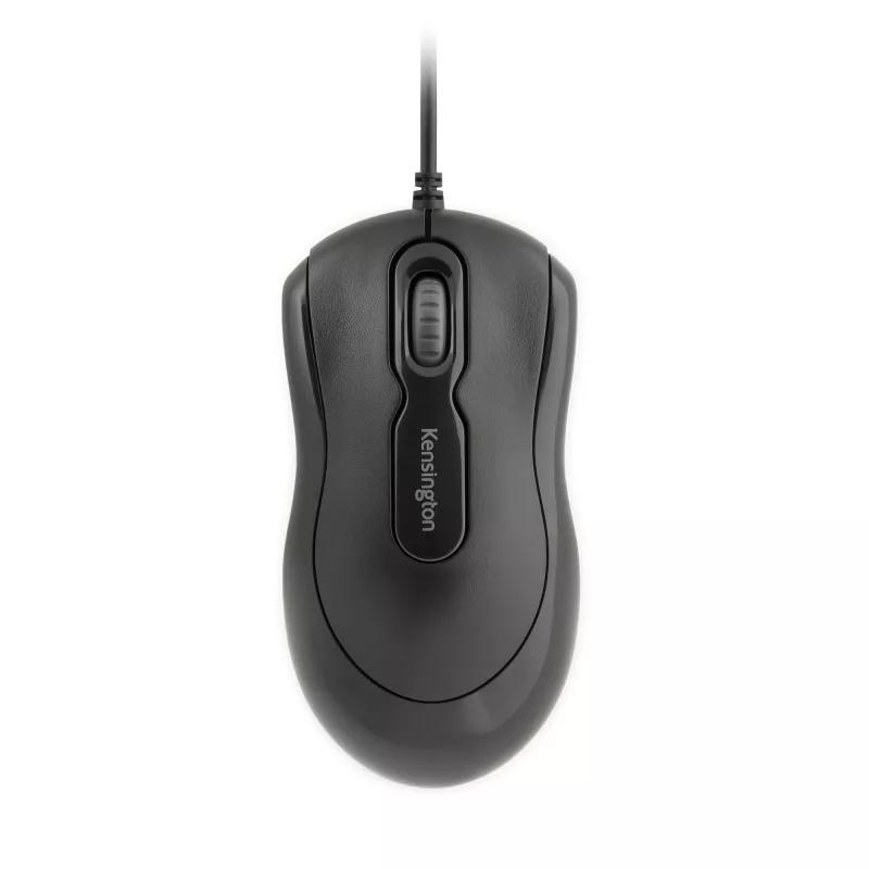 Rato Kensington in a Box com fio, ambidestro, ótico, USB Type-A, 800 DPI, preto