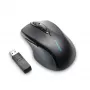Rato sem fios Kensington Pro Fit tamanho completo, ambidestro, ótico, RF wireless, 1600 DPI, preto