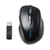 Rato sem fios Kensington Pro Fit tamanho completo, ambidestro, ótico, RF wireless, 1600 DPI, preto
