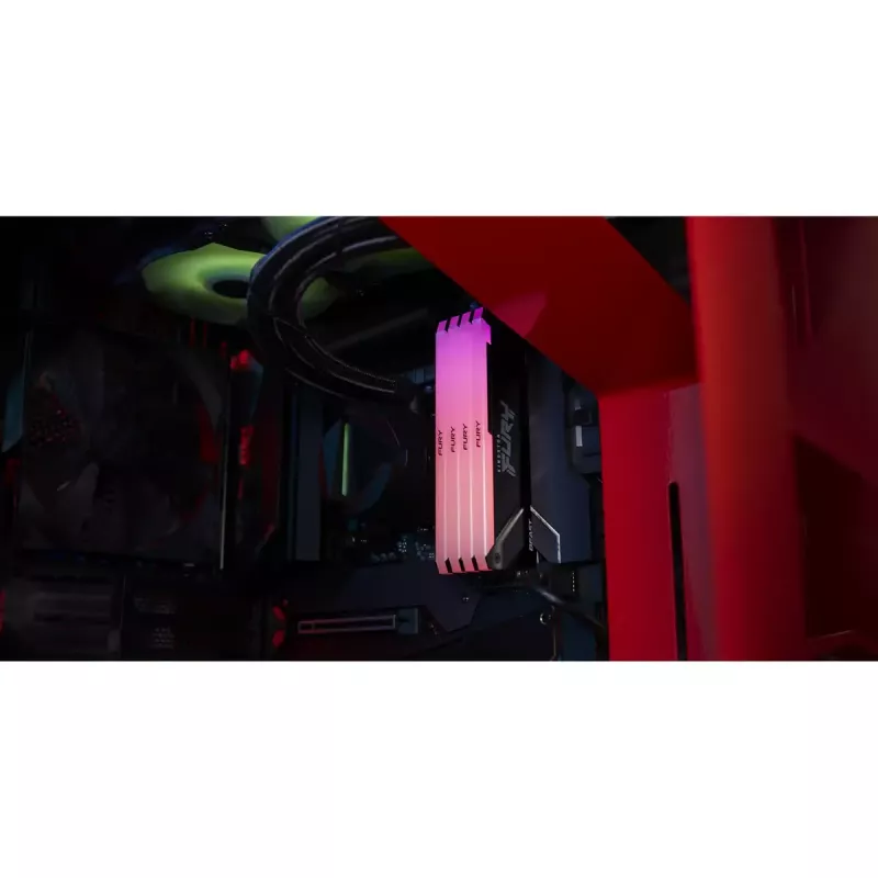 Kingston Technology FURY Beast 128GB 3600MT/s DDR4 CL18 DIMM (Kit de 4) RGB