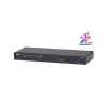 ATEN Comutador KVM 8 portas Cat 5e/6, 1920 x 1200 píxeis, Ethernet LAN, WUXGA, 5,1 W, Preto