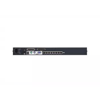 ATEN Comutador KVM 8 portas Cat 5e/6, 1920 x 1200 píxeis, Ethernet LAN, WUXGA, 5,1 W, Preto