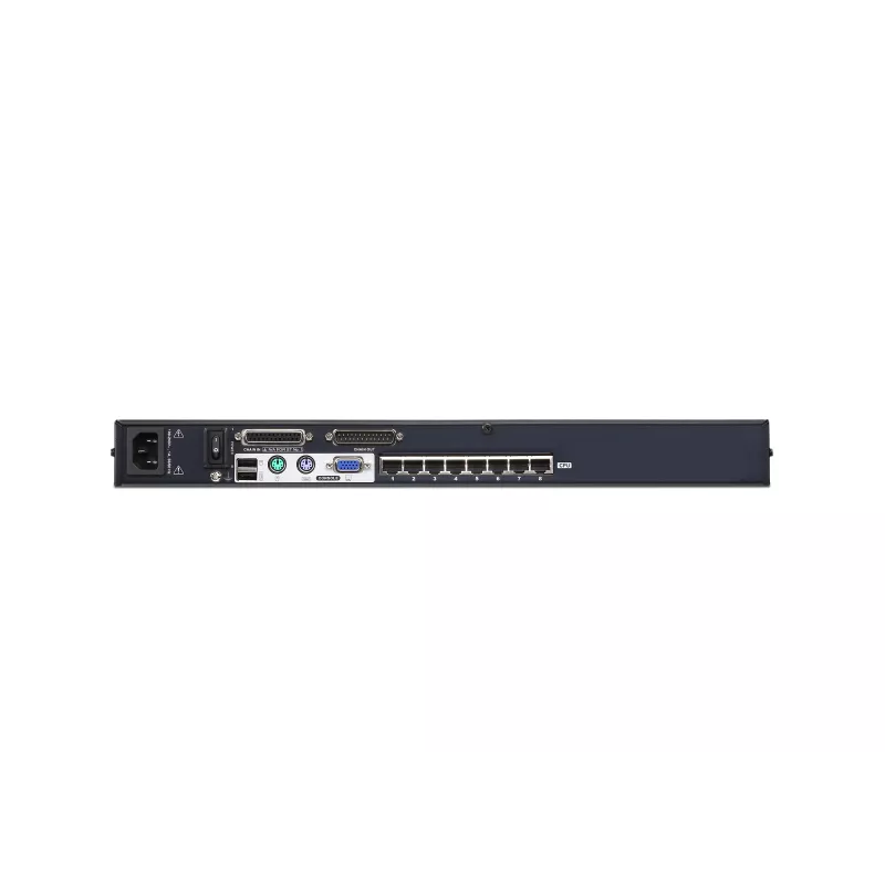 ATEN Comutador KVM 8 portas Cat 5e/6, 1920 x 1200 píxeis, Ethernet LAN, WUXGA, 5,1 W, Preto