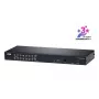 ATEN Comutador KVM over IP 16 portas CAT5e/6, 1920 x 1200 píxeis, Ethernet LAN, WUXGA, 8,9 W, Preto