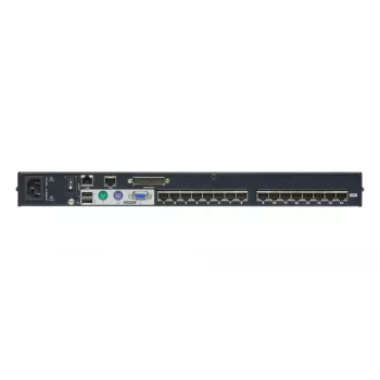 ATEN Comutador KVM over IP 16 portas CAT5e/6, 1920 x 1200 píxeis, Ethernet LAN, WUXGA, 8,9 W, Preto