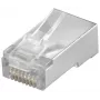Microconnect KON504-10 Conector de fios RJ45 Translúcido