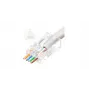 Microconnect KON505-50EZ Conector RJ-45 Transparente