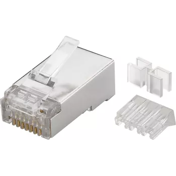 Microconnect KON506-50 ficha modular CAT6 8P8C FTP blindada, 50 unidades