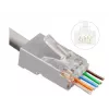 Microconnect KON512-50EZ Conector RJ45 Prateado