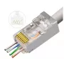 Microconnect KON512-50EZ Conector RJ45 Prateado