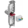 Microconnect KON522TL Conector RJ45 Prateado