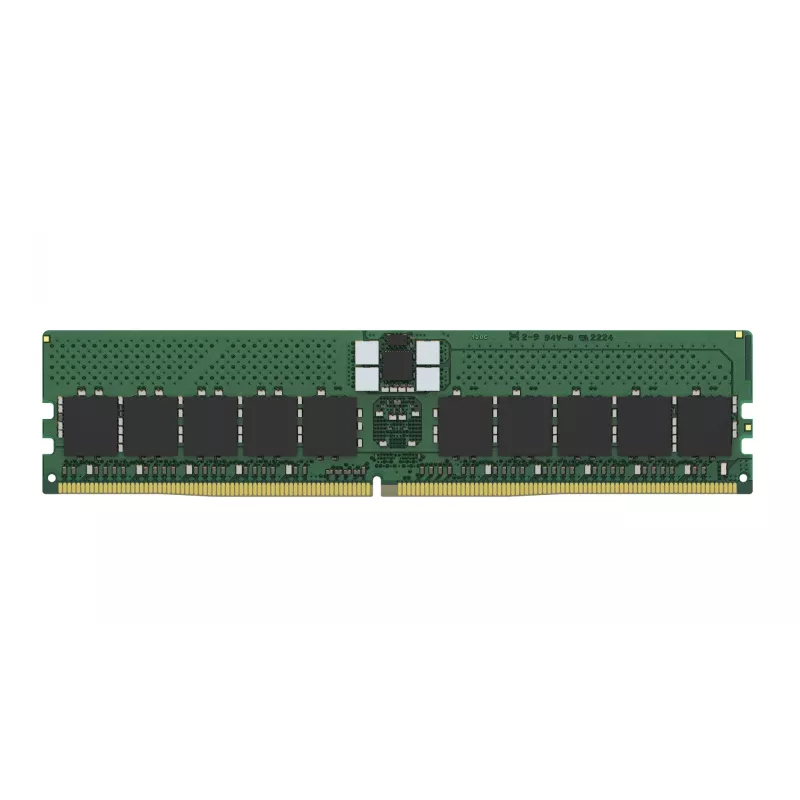 Kingston - DDR5 - Módulo - 32GB - DIMM 288-PIN - 5600 MHz / PC5-44800 - CL46 registado - ECC (KSM56R46BD8-32HA)