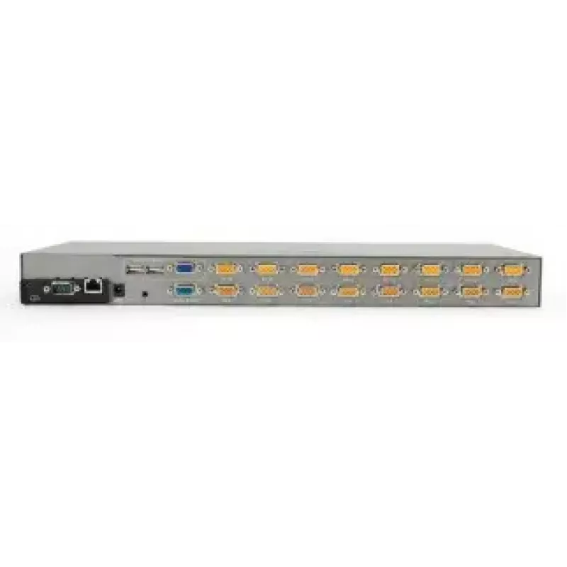 LevelOne Comutador KVM PS/2-USB VGA de 16 portas