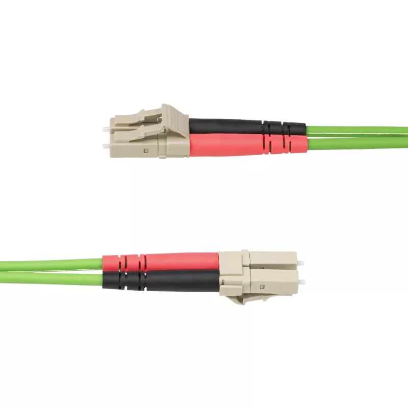 StarTech.com LCLCL-7M-OM5-FIBER cabo de fibra ótica multimodo OM5 LC–LC (UPC) de 7 m, 50/125 µm duplex LOMMF zipcord, VCSEL, 40G/100G, resistente a curvaturas, baixa perda de inserção, cabo de ligação LSZH