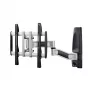 Braço de monitorização AG Neovo LMA-01 para 1 ecrã, 81,3 cm (32 polegadas), VESA 400x400, capacidade máx. 35 kg, preto/prateado