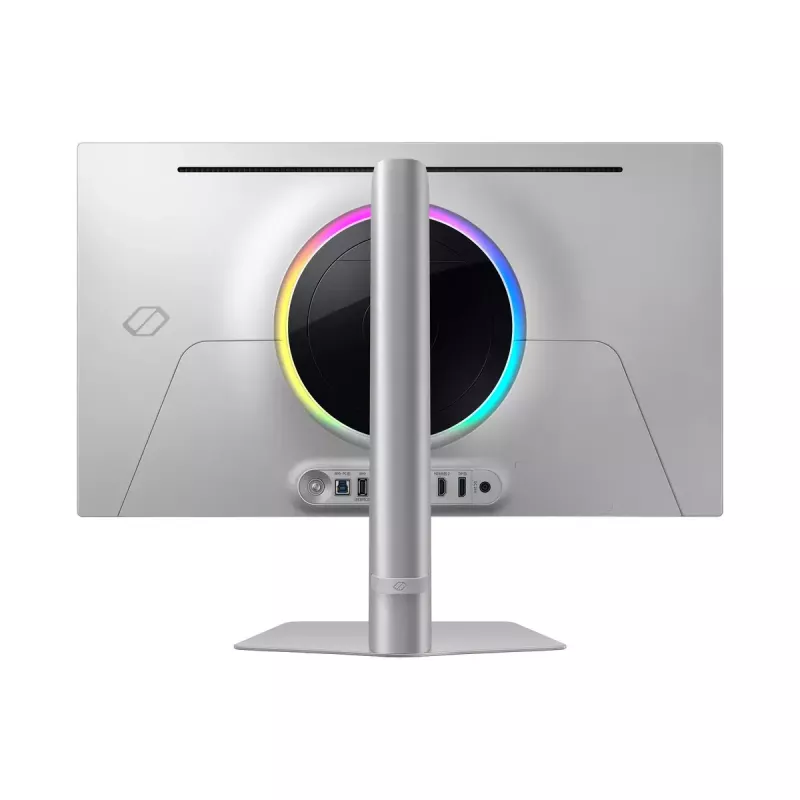 Monitor OLED 27 polegadas Samsung G60SD LS27DG602SUXEN — 2560x1440 QHD, 0,03 ms, campo de visão 178°, hub USB 3.2, VESA, prateado