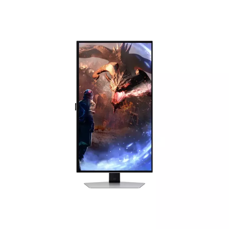 Monitor OLED 27 polegadas Samsung G60SD LS27DG602SUXEN — 2560x1440 QHD, 0,03 ms, campo de visão 178°, hub USB 3.2, VESA, prateado