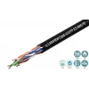Cabo de rede Lanview LVN122151 preto 305 m Cat6 U/UTP UTP 10000 Mbit/s