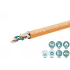 Cabo de rede Lanview LVN122153 RJ45 Cat6a 305 m laranja