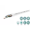 Cabo de rede Cat6 F-UTP 4x2xAWG23 LSZH branco 305m