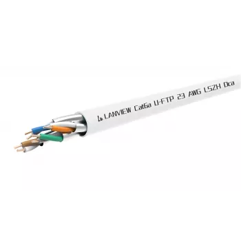 Cabo de rede Lanview LVN122432 branco 305 m Cat6a U/FTP (STP)