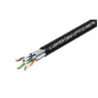 Lanview LVN122445 cabo de rede Cat6a U-FTP 4x2xAWG23, 500 m, preto