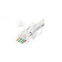 Conector de cabo RJ45 Lanview LVN125305, transparente