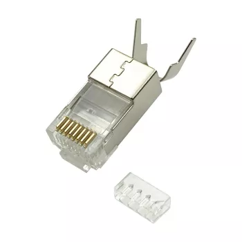 Ficha de cabo RJ45 Lanview LVN125415, metálica
