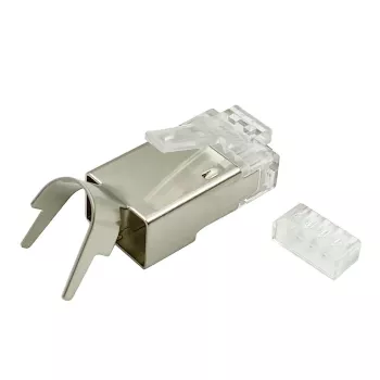 Ficha de cabo RJ45 Lanview LVN125415, metálica
