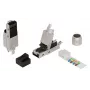 Conector de fio Lanview LVN125417 RJ45 zinco