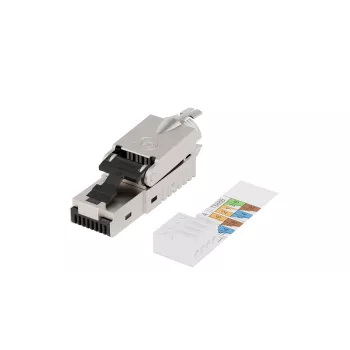 Conector de fio Lanview LVN125417 RJ45 zinco