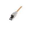 Conector de fio Lanview LVN125417 RJ45 zinco