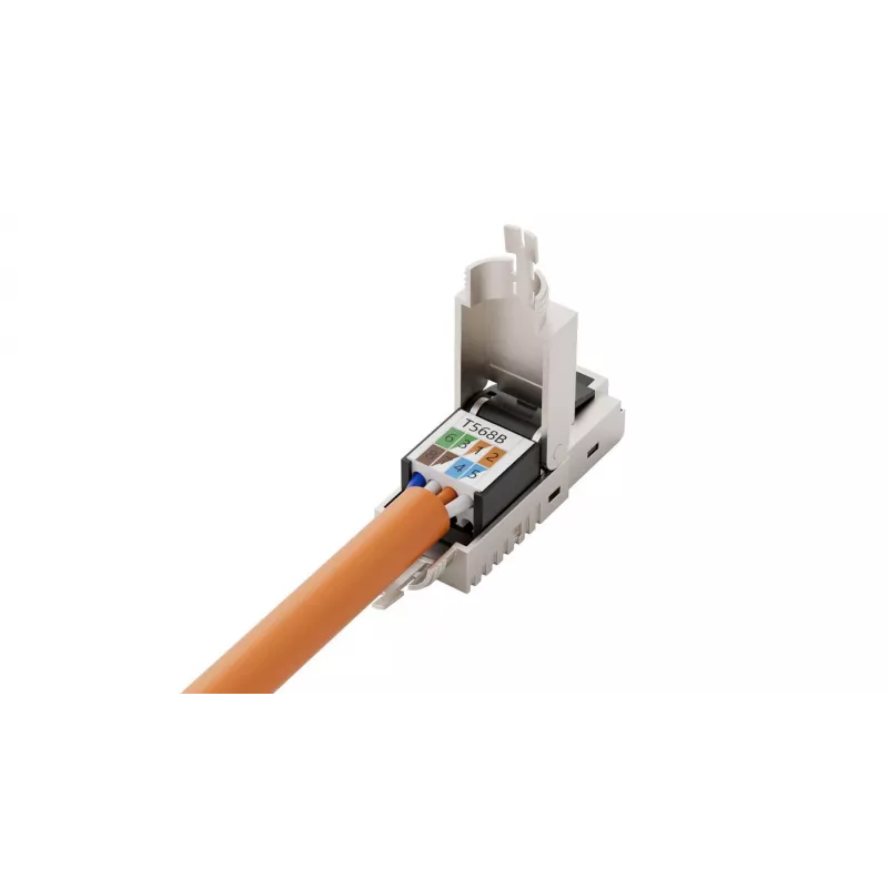 Conector de fio Lanview LVN125417 RJ45 zinco