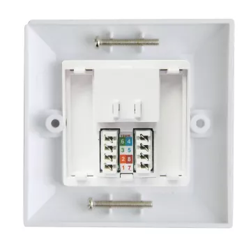 Caixa de embutir Lanview LVN126188UK branca