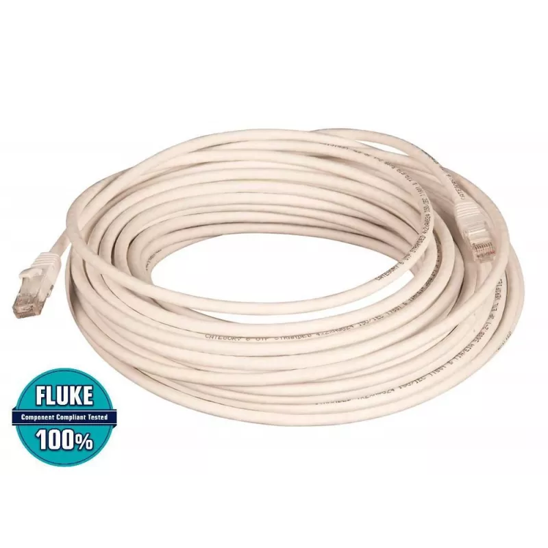 Cabo de rede Lanview LVN147144 branco 15 m Cat6 U/UTP (UTP)