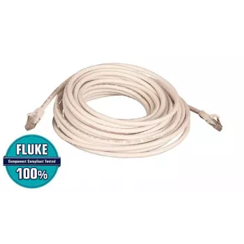 Lanview LVN149042 cabo de rede Cat6A U/UTP, 10 m, branco