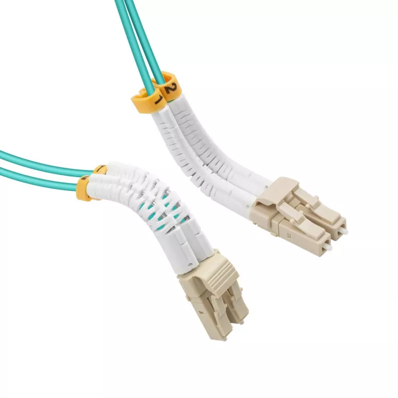 Cabo de fibra ótica/InfiniBand Lanview LVO231220-FLEX 20 m LC LC/LC cor aqua