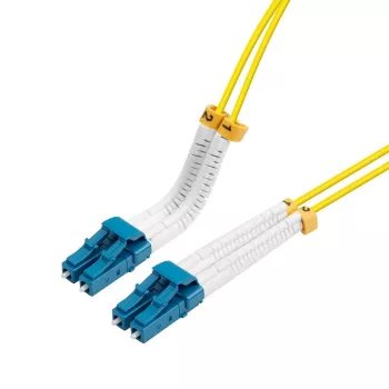 Cabo de fibra ótica/InfiniBand Lanview LVO2314005-FLEX 0,5 m LC LC/LC amarelo
